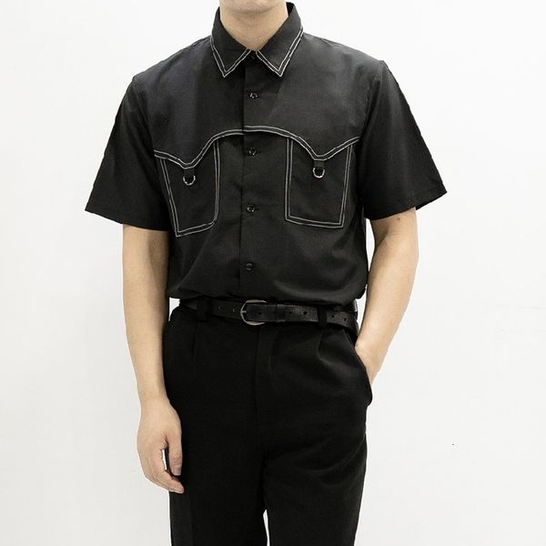 2021 new s-6xl original home-made pressure line circle of men-shirts with short sleeves eu1g, Black
2021 new s-6xl original home-made pressure line circle of men-shirts with short sleeves eu1g, Black