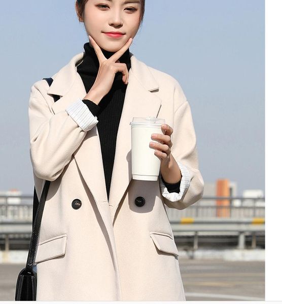 2021 spring and autumn winter with new style fashion long sleeve women's western-style clothes coat@408, White;black
2021 spring and autumn winter with new style fashion long sleeve women's western-style clothes coat@408, White;black