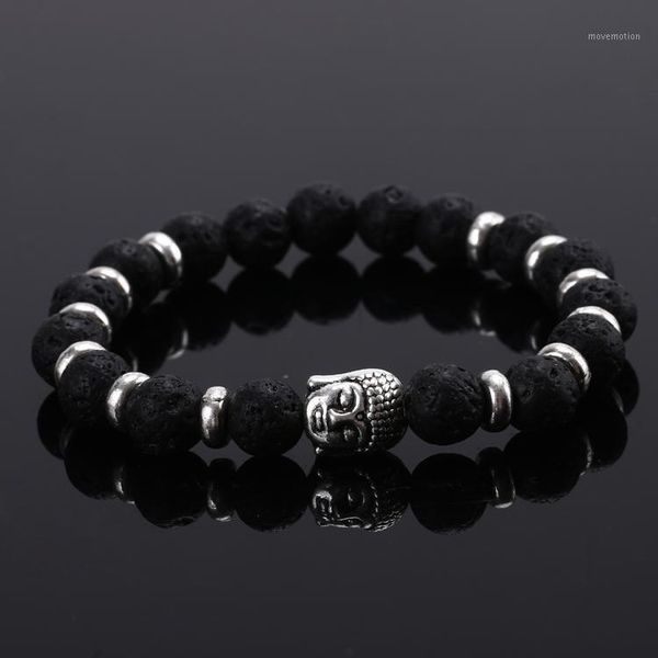 wholesale-pulseras mujer black lava stone buddha beads bracelet elastic charm bracelet rope chain natural stone for men and women bracelet1, Golden;silver
wholesale-pulseras mujer black lava stone buddha beads bracelet elastic charm bracelet rope chain natural stone for men and women bracelet1, Golden;silver