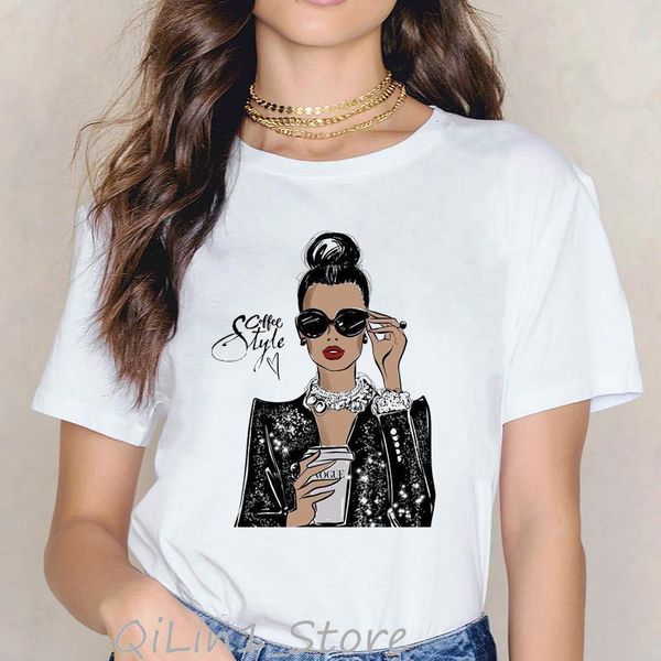 vogue coffee lady print tee рубашка femme лето топ женские белые графические тройники 90s битник уличная одежда корейский стиль одежды, White
vogue coffee lady print tee рубашка femme лето топ женские белые графические тройники 90s битник уличная одежда корейский стиль одежды, White