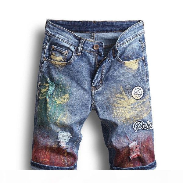 summer new arrival mens ripped short jeans clothing mens shorts breathable denim shorts male, Blue
summer new arrival mens ripped short jeans clothing mens shorts breathable denim shorts male, Blue