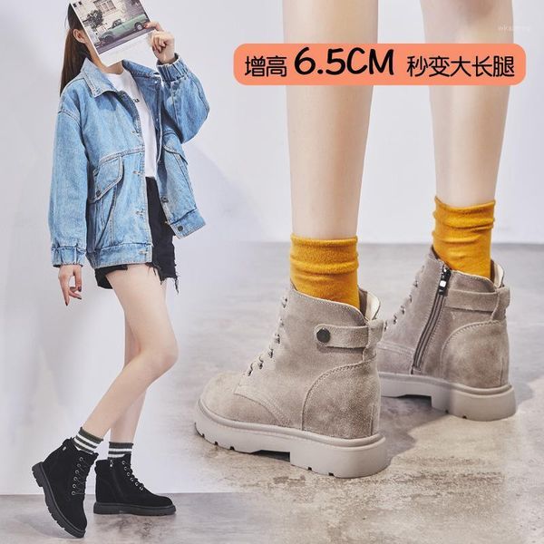 boots women flat ankle lace up suede shoes lady black 2021 autumn fashion punk motorcycle inner heightenin1
boots women flat ankle lace up suede shoes lady black 2021 autumn fashion punk motorcycle inner heightenin1