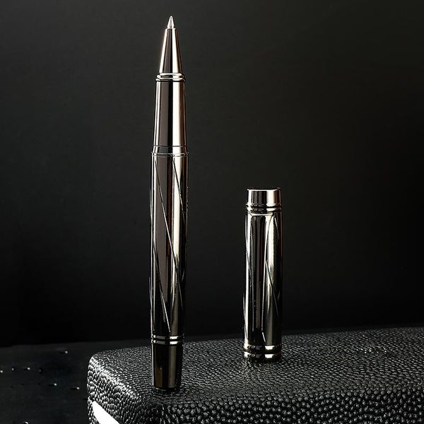Luxury Silver plating Ballpoint pen Metal Ball Pens For school Vulpen Stationery plume Penna stilografica Vulpen boligrafo 3732
Luxury Silver plating Ballpoint pen Metal Ball Pens For school Vulpen Stationery plume Penna stilografica Vulpen boligrafo 3732