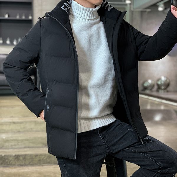 autumn and down winter men's clothing 2020 new fashion brand handsome cotton padded jaet, Black
autumn and down winter men's clothing 2020 new fashion brand handsome cotton padded jaet, Black