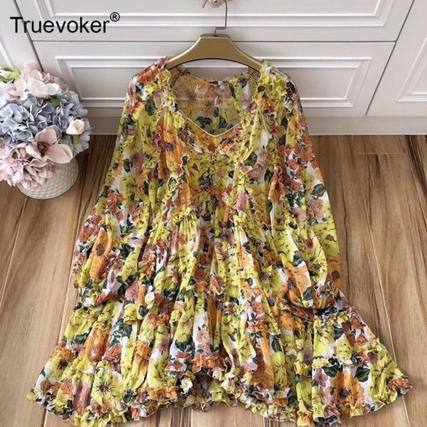 casual dresses truevoker european runway high end autumn dress women's lantern sleeves multicolor printed ruffle loose vocation, Black;gray
casual dresses truevoker european runway high end autumn dress women's lantern sleeves multicolor printed ruffle loose vocation, Black;gray