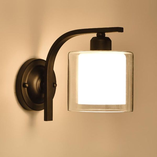wall lamp american country simple iron glass e27 light nordic retro industrial wind bedside for aisle living room bedroom
wall lamp american country simple iron glass e27 light nordic retro industrial wind bedside for aisle living room bedroom