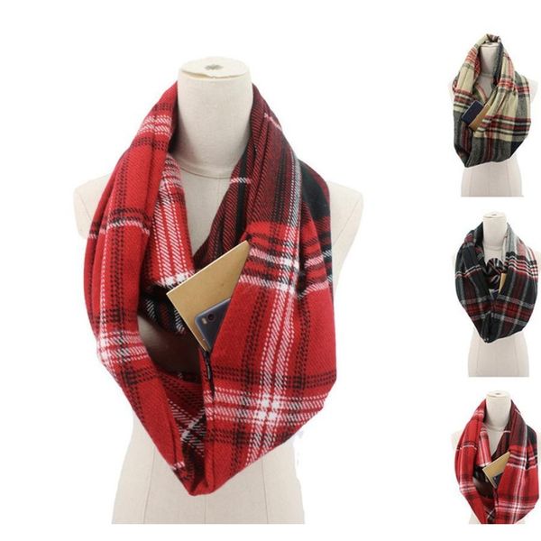 fashion women plaid zipper scarf invisible pocket scarves lady plaid neckerchief winter warm wrap 3styles rra1954 pofvf, Red;brown
fashion women plaid zipper scarf invisible pocket scarves lady plaid neckerchief winter warm wrap 3styles rra1954 pofvf, Red;brown