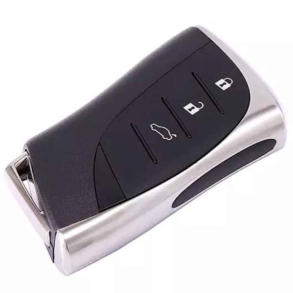 3buttons smart car key case shell for lexus uncut blade fob 
3buttons smart car key case shell for lexus uncut blade fob