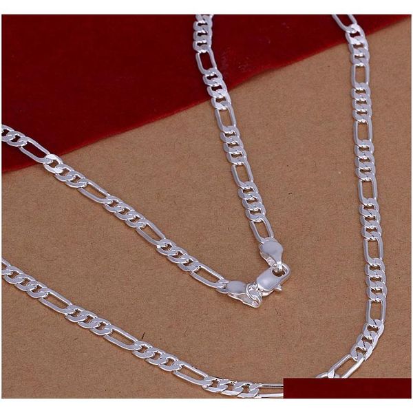 4mm figaro chain necklace 16-30inches 925 sterling silver fashion jewelry for men factory price shipping ocfnw
4mm figaro chain necklace 16-30inches 925 sterling silver fashion jewelry for men factory price shipping ocfnw