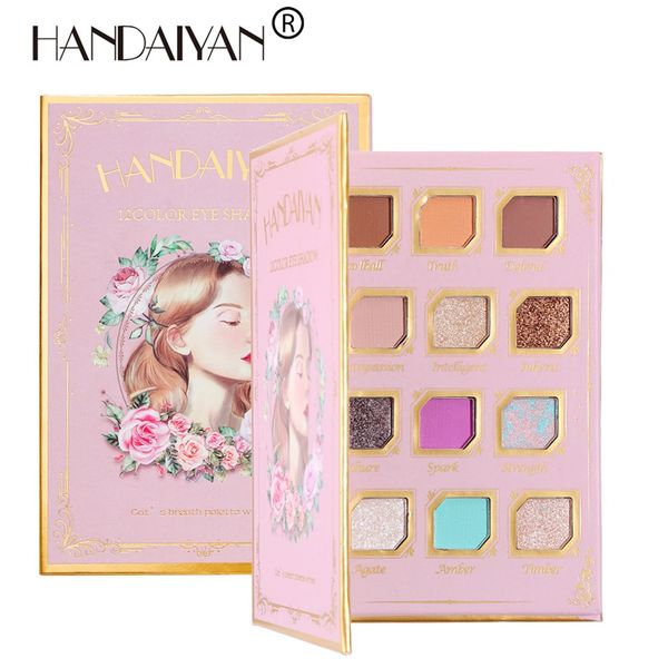 retro charming eyeshadow 12 color palette make up palettes matte shimmer pigmented eye shadow powder with mirror
retro charming eyeshadow 12 color palette make up palettes matte shimmer pigmented eye shadow powder with mirror