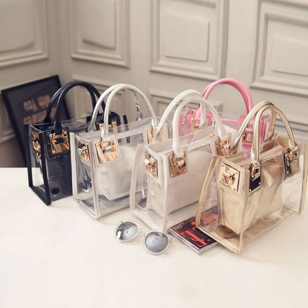 transparent cosmetic bags makeup bag fashion women shoulder bag clear jelly clutch purse transparent handbag makeup bag
transparent cosmetic bags makeup bag fashion women shoulder bag clear jelly clutch purse transparent handbag makeup bag