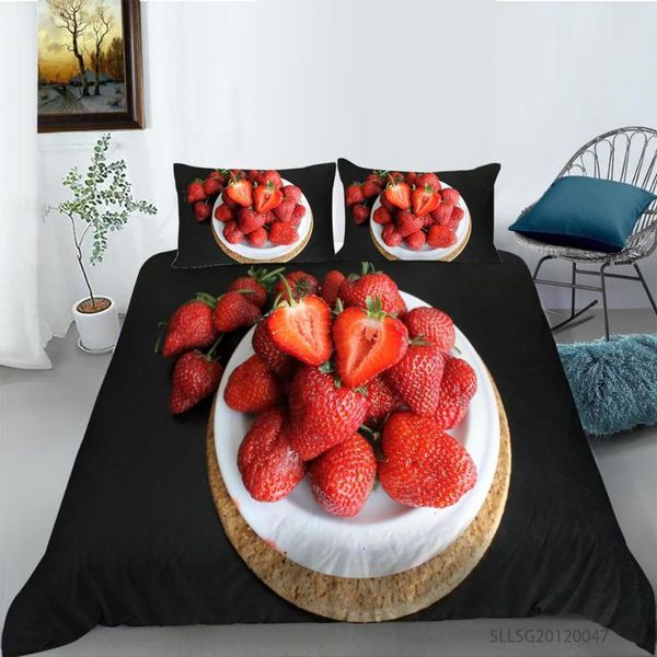 bedding sets strawberry 3d set luxury quilt duvet cover fruit printing bed linen super king size full twin 2/3pcs
bedding sets strawberry 3d set luxury quilt duvet cover fruit printing bed linen super king size full twin 2/3pcs