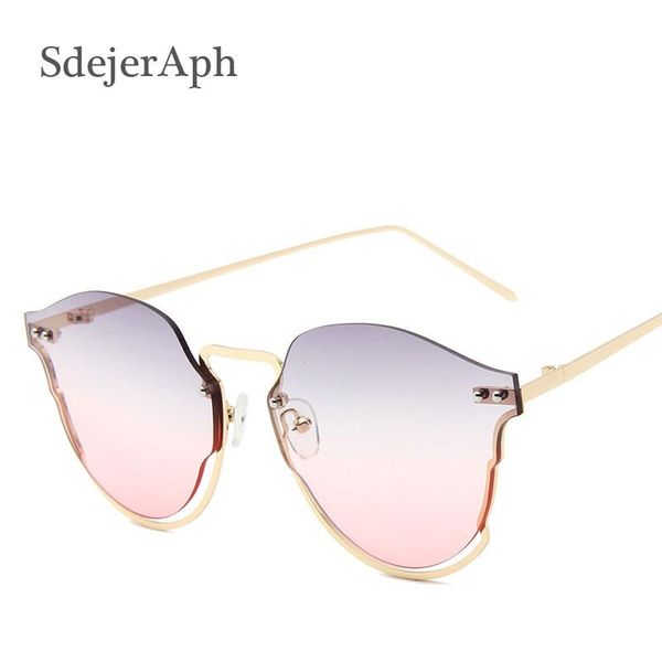 sunglasses vintage pink oversized for women fashion semi-rimless frame color lens ladies sun glasses shades eyewear uv400, White;black
sunglasses vintage pink oversized for women fashion semi-rimless frame color lens ladies sun glasses shades eyewear uv400, White;black