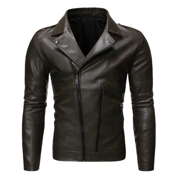 vintage leather jackets men coat autumn winter casual zipper long sleeve solid thicken hooded leather coats jacket man overcoat, Black;brown
vintage leather jackets men coat autumn winter casual zipper long sleeve solid thicken hooded leather coats jacket man overcoat, Black;brown