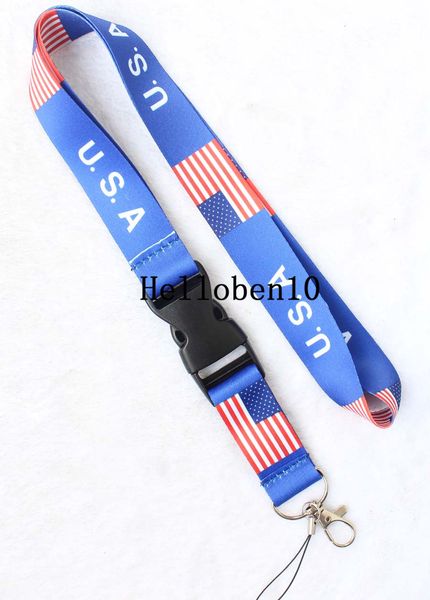 lanyard flag united usa states phone of america keychain holder new, Silver 
lanyard flag united usa states phone of america keychain holder new, Silver