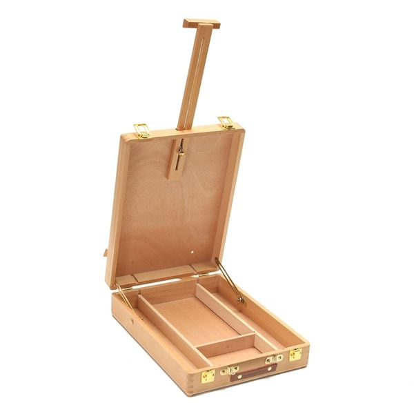 portable easel wooden drawing painting table multifunctional paint suitcase deskintegrated box art supplies y200428 
portable easel wooden drawing painting table multifunctional paint suitcase deskintegrated box art supplies y200428