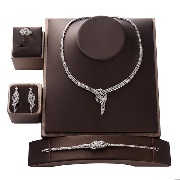 jewelry set hadiyana trendy zirconia luxury women wedding party bridal necklace earrings ring and bracelet set cn1373 bisuteria 201222, Slivery;crystal
jewelry set hadiyana trendy zirconia luxury women wedding party bridal necklace earrings ring and bracelet set cn1373 bisuteria 201222, Slivery;crystal