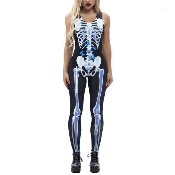 chamsgend woman bodysuit women's bone butterfly print fashion sling slim halloween costumes ankle-length jumpsuit c308281, Black;white
chamsgend woman bodysuit women's bone butterfly print fashion sling slim halloween costumes ankle-length jumpsuit c308281, Black;white
