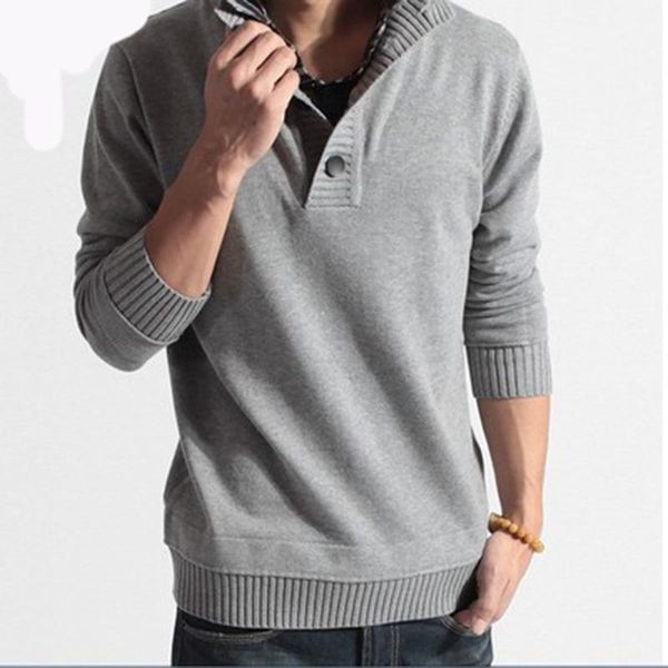 winter new shirts for men korean style fake two piece knit pullover stand collar shirts male casual loose plus size camisas, White;black
winter new shirts for men korean style fake two piece knit pullover stand collar shirts male casual loose plus size camisas, White;black