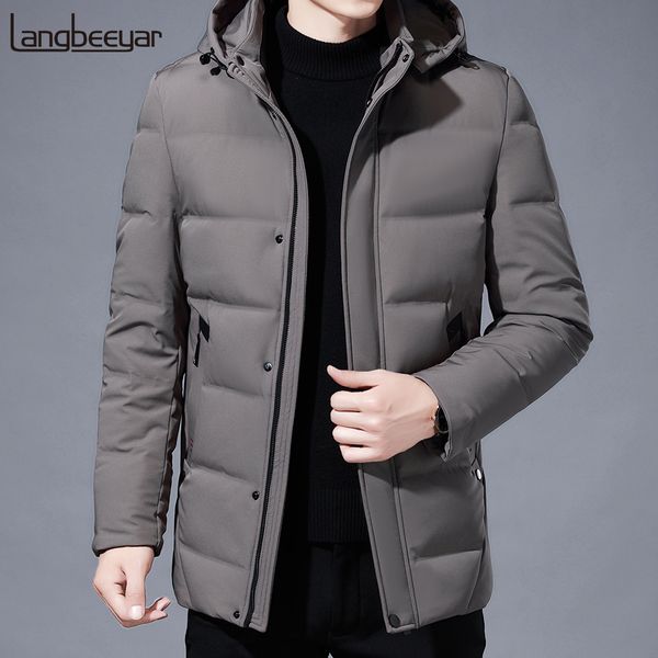 2020 new brand casual fashion parka winter white duck down jacket men with hooded windbreaker puffer bubble coats mens clothing y1120, Black
2020 new brand casual fashion parka winter white duck down jacket men with hooded windbreaker puffer bubble coats mens clothing y1120, Black