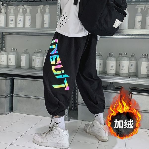 2021 new heavy furry autumn printed sports male pants big loose-fit black sweatshirt fret dw9g b248
2021 new heavy furry autumn printed sports male pants big loose-fit black sweatshirt fret dw9g b248