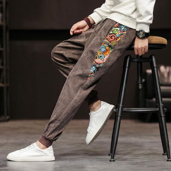 men's pants corduroy autumn winter thicken casual fashion streetwear trend sweatpants pantalones de hombre men clothing bc50xxk, Black
men's pants corduroy autumn winter thicken casual fashion streetwear trend sweatpants pantalones de hombre men clothing bc50xxk, Black