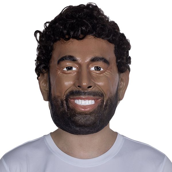 costume accessories mohamed salah mask soccer player cosplay costume props celebrity fancy dress party latex headgear black wig, Silver
costume accessories mohamed salah mask soccer player cosplay costume props celebrity fancy dress party latex headgear black wig, Silver