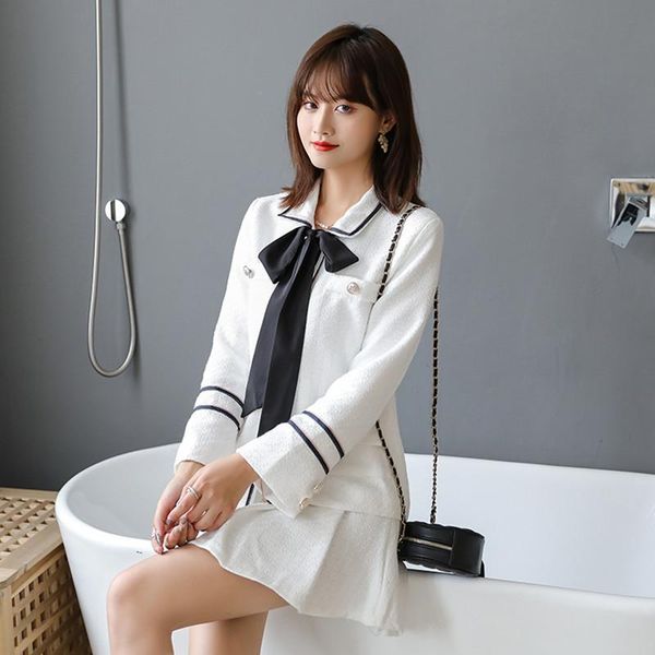 women's tracksuits 2021 fashion sweet two-piece autumn loose single breasted suit coat + pleated skirt women 2 piece set, Gray
women's tracksuits 2021 fashion sweet two-piece autumn loose single breasted suit coat + pleated skirt women 2 piece set, Gray