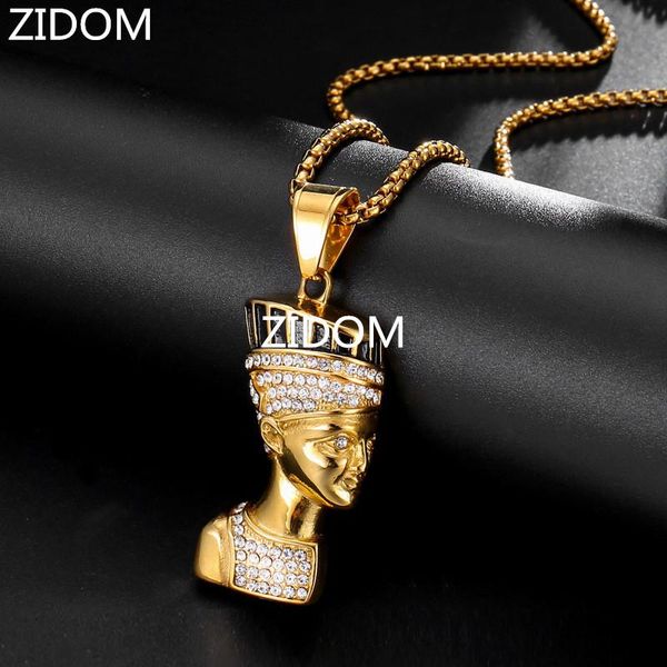 pendant necklaces men hip hop egyptian queen nefertiti stainless steel fashion vintage portrait necklace hiphop jewelry gifts, Silver
pendant necklaces men hip hop egyptian queen nefertiti stainless steel fashion vintage portrait necklace hiphop jewelry gifts, Silver
