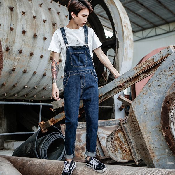 male 2020 new harajuku denim overalls korean version the feet of self-cultivation stretching jeans blue waistband batw
male 2020 new harajuku denim overalls korean version the feet of self-cultivation stretching jeans blue waistband batw