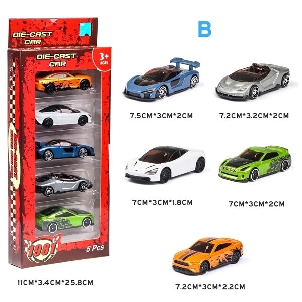 5pcs/set diecast simulation 1:64 mini kids toy car vehicle sliding alloy sports car model set multi-style gift toys for children q1217
5pcs/set diecast simulation 1:64 mini kids toy car vehicle sliding alloy sports car model set multi-style gift toys for children q1217