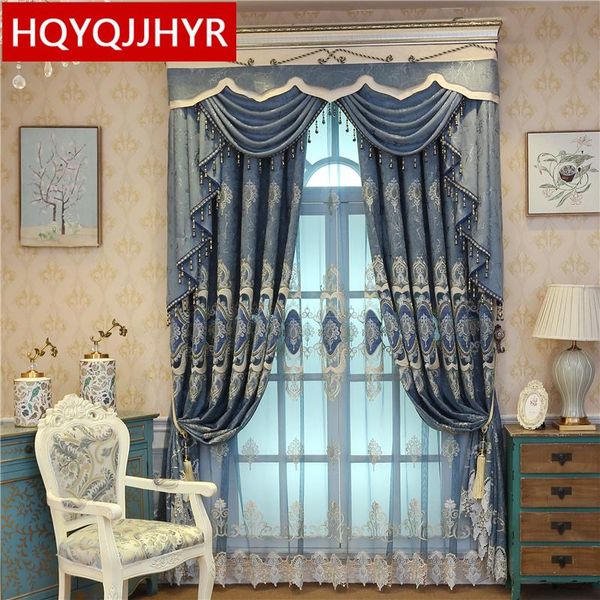 curtain & drapes european classic luxury embroidered villa curtains for living room windows el bedroom custom made
curtain & drapes european classic luxury embroidered villa curtains for living room windows el bedroom custom made