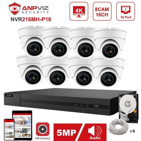 hikvision oem nvr 16ch 4k anpviz 8pcs 5mp poe ip camera system indoor/outdoor ip camera cctv security surveillance kit ip66 30m1
hikvision oem nvr 16ch 4k anpviz 8pcs 5mp poe ip camera system indoor/outdoor ip camera cctv security surveillance kit ip66 30m1