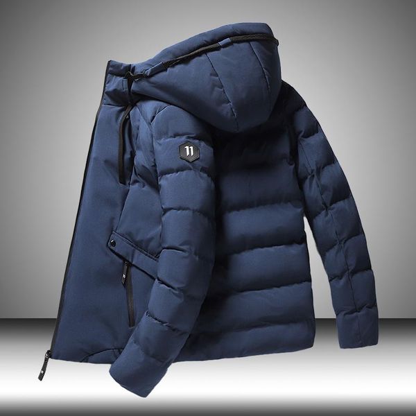 men's down & parkas 2021 mens blue parka coats winter fashion hooded coat warm thick overcoat casual solid color men stand collar, Black
men's down & parkas 2021 mens blue parka coats winter fashion hooded coat warm thick overcoat casual solid color men stand collar, Black