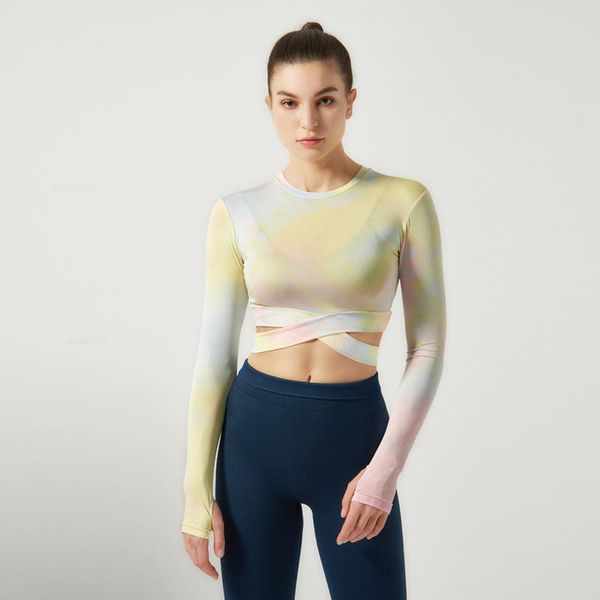 yoga outfits sport long sleeve shirts exposed navel t-shirts quick dry fitness gym crop sports running thumb hole workout, White;red
yoga outfits sport long sleeve shirts exposed navel t-shirts quick dry fitness gym crop sports running thumb hole workout, White;red