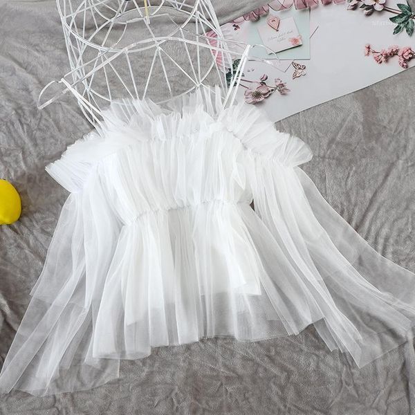 off-the-shoulder spaghetti strap ruffled mesh women slash neck chic flare sleeve mesh blouse1, White
off-the-shoulder spaghetti strap ruffled mesh women slash neck chic flare sleeve mesh blouse1, White