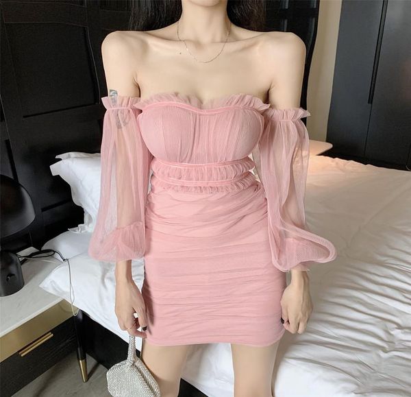 new women dress for party dress new autumn korean version temperament shoulder waist show bubble sleeve sweet women, Black;gray
new women dress for party dress new autumn korean version temperament shoulder waist show bubble sleeve sweet women, Black;gray