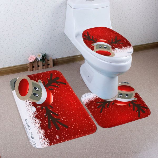 new design bath mats home christmas toilet foot pad seat cover radiator cap bathroom sets u71102
new design bath mats home christmas toilet foot pad seat cover radiator cap bathroom sets u71102