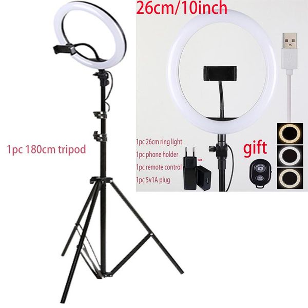 10inch 26cm selfie phone ring light p studio tripod remote control eu us adaptor for smartphone studio vk
10inch 26cm selfie phone ring light p studio tripod remote control eu us adaptor for smartphone studio vk