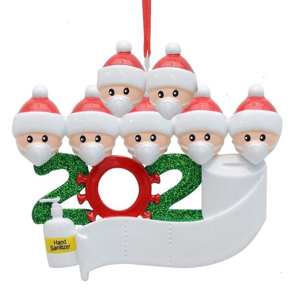 factory7p6lof 2020 christmas ornament customized gift survivor family 2 3 4 5 6 7 hanging decoration snowman pendant with face mask
factory7p6lof 2020 christmas ornament customized gift survivor family 2 3 4 5 6 7 hanging decoration snowman pendant with face mask