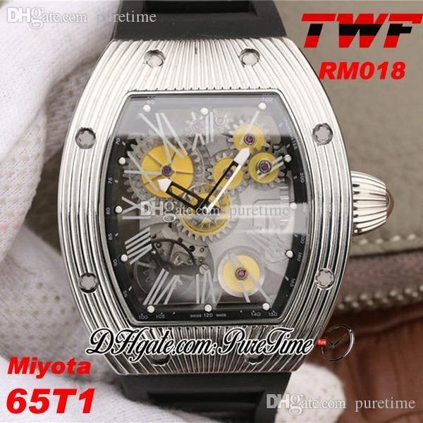 2020 twf rm018 miyota 6t51 automatic mens watch "hommage a boucheron" steel case yellow skeleton dial black rubber strap puretime, Slivery;brown
2020 twf rm018 miyota 6t51 automatic mens watch "hommage a boucheron" steel case yellow skeleton dial black rubber strap puretime, Slivery;brown
