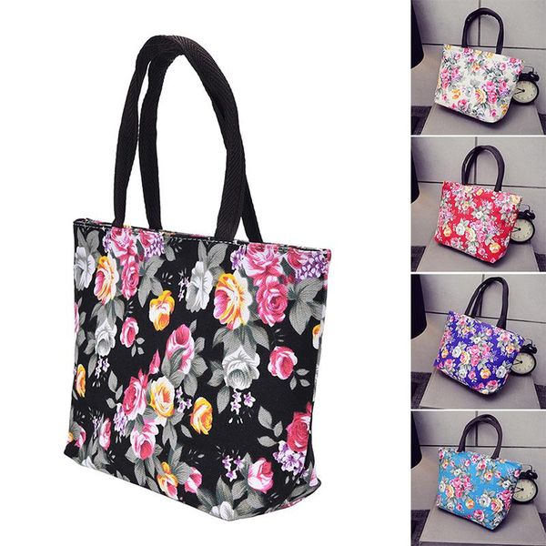 1pcs floral women handbag canvas casual tote bag shopping bag lunch
1pcs floral women handbag canvas casual tote bag shopping bag lunch