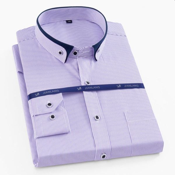 plus size8xl mens shirt long sleeve slim fit solid striped male business dress white formal social masculina shirts men clothing, White;black 
plus size8xl mens shirt long sleeve slim fit solid striped male business dress white formal social masculina shirts men clothing, White;black