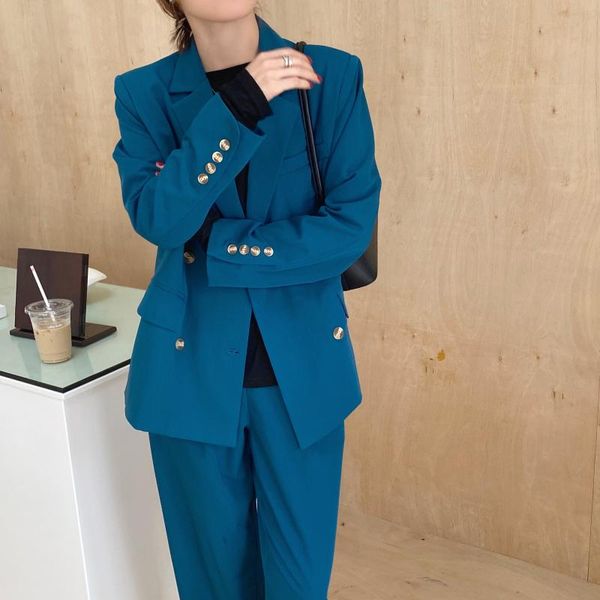 women's two piece pants hzirip 2021 fashion formal blazer suit elegant business blazers + straight suits 2 set women clothing, White
women's two piece pants hzirip 2021 fashion formal blazer suit elegant business blazers + straight suits 2 set women clothing, White
