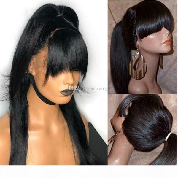 full lace human hair wigs with bangs pre plucked bleached knots virgin peruvian glueless deep part lace front wig for black women, Black;brown
full lace human hair wigs with bangs pre plucked bleached knots virgin peruvian glueless deep part lace front wig for black women, Black;brown