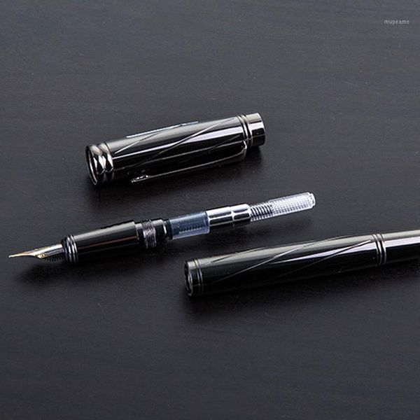 

fountain pens 1pcs high-end metal pen calligraphy writing business gift medium tip stationery supplies tools1