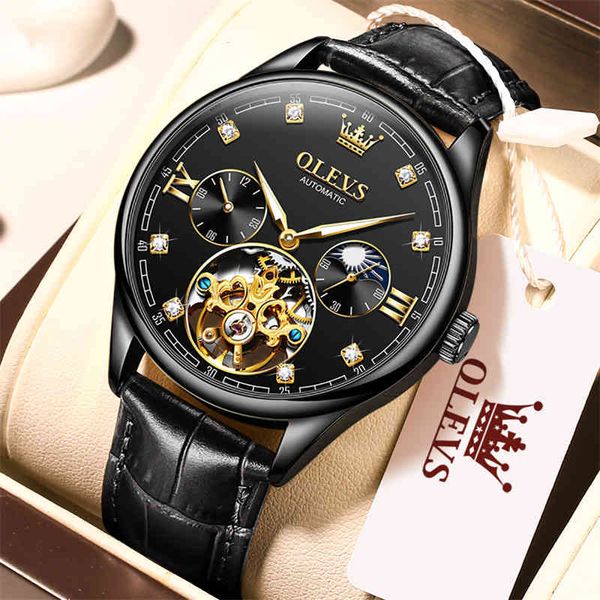 men watch brand luxury s automatic es mechanical tourbillon skeleton for wristwatches, Slivery;brown
men watch brand luxury s automatic es mechanical tourbillon skeleton for wristwatches, Slivery;brown
