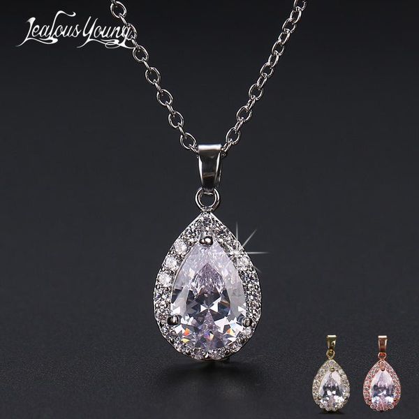 pendant necklaces fashion zircon for women silver color wedding pendants pear shape luxury necklace party jewelry gifts
pendant necklaces fashion zircon for women silver color wedding pendants pear shape luxury necklace party jewelry gifts
