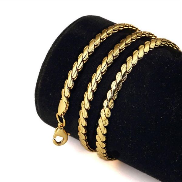 and hip hop style gold color twisted chain necklace for male boys anniversary birthday jewelry accessories gifts, Silver
and hip hop style gold color twisted chain necklace for male boys anniversary birthday jewelry accessories gifts, Silver