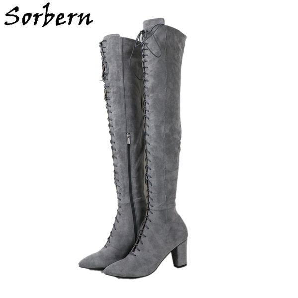 sorbern custom block heel boots pointed toe lace up platform shoes drag queen cosplay high heel plus size 15 16 17, Black
sorbern custom block heel boots pointed toe lace up platform shoes drag queen cosplay high heel plus size 15 16 17, Black